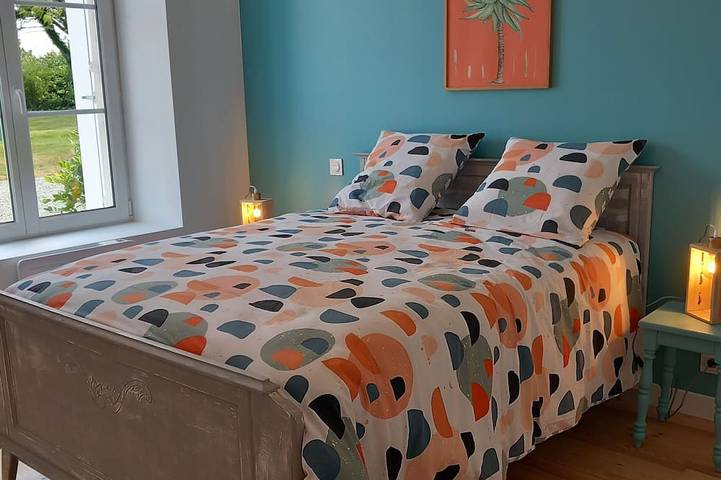 Location de vacances pour 8 personnes, avec jardin et terrasse à Quemper-Guézennec - 2