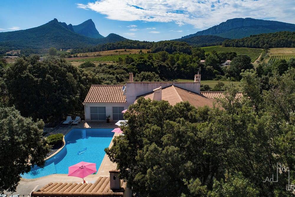 Apartamento entero, Pic Saint-Loup view and swimming pool - Quiet gîte in Saint-Mathieu-de-Tréviers, Costa mediterránea (Francia)