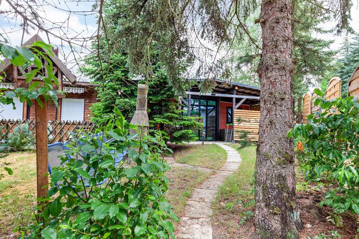 Ferienwohnung für 4 Personen, mit Garten und Sauna sowie Seeblick in Zeulenroda-Triebes