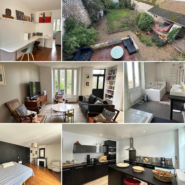 Location de vacances pour 7 personnes, avec vue et jardin à Moret-sur-Loing - 2