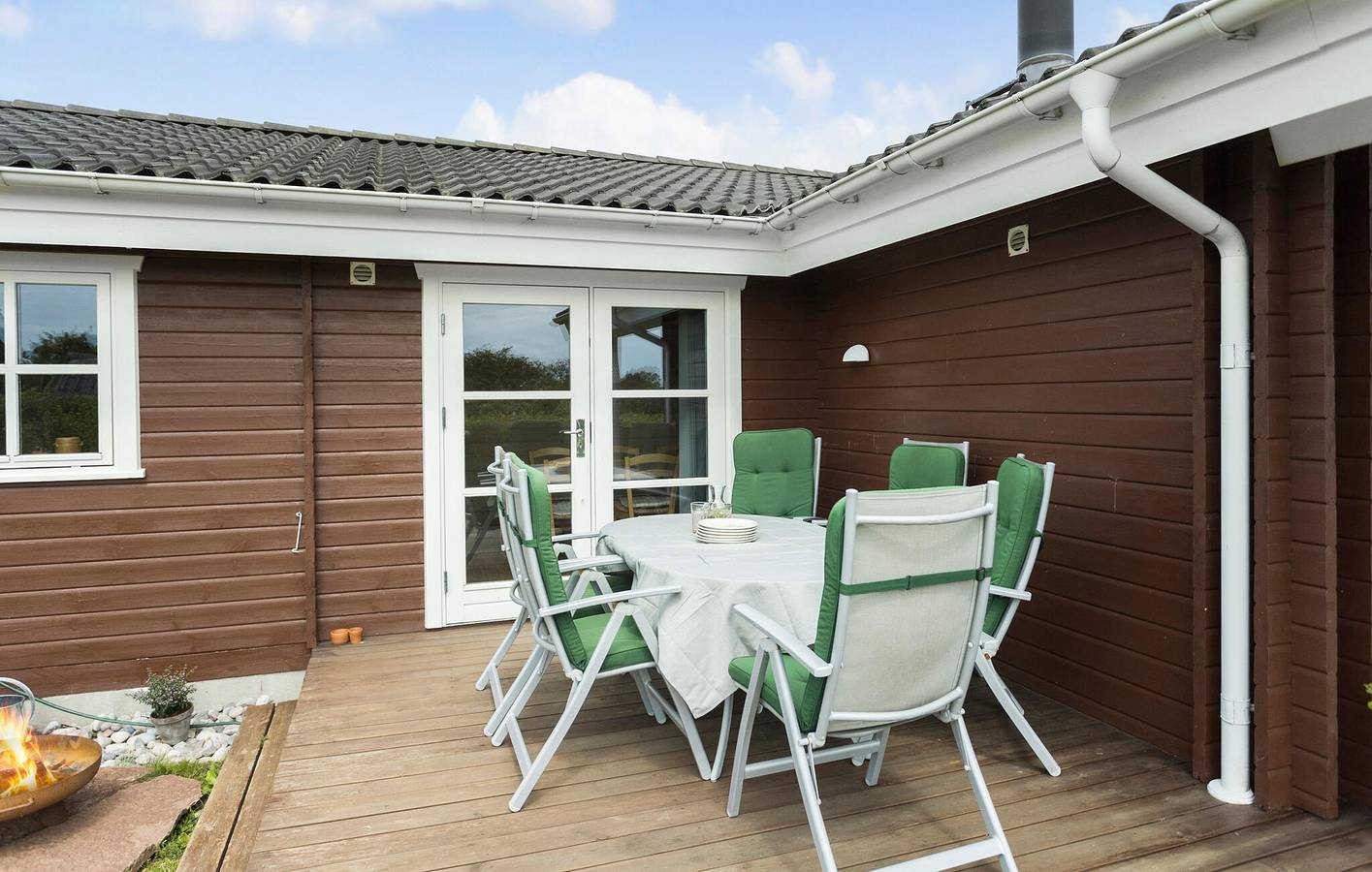 Ferienhaus für 6 Personen mit Sauna in Bukkemose, Humble