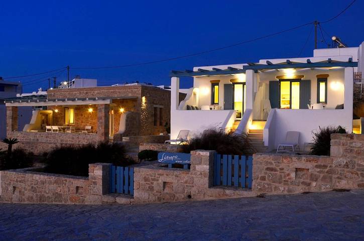 Location de vacances pour 2 personnes, avec Balcon et Terrasse ainsi que Jardin et Vue dans Koufonisia