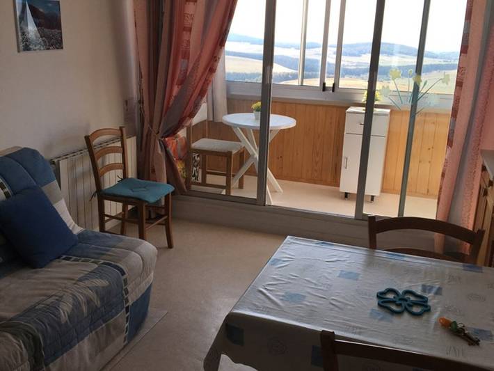 Studio pour 4 personnes, avec Balcon