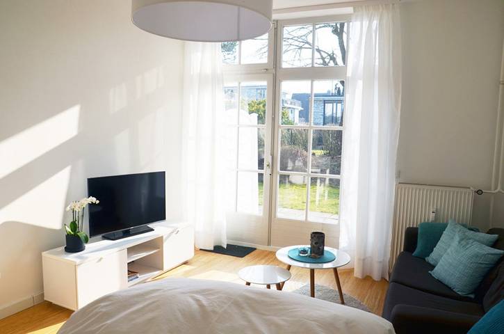 Ganzes Studio, Apartment 'Cliff Apartment' mit eigener Terrasse und Wlan in Ostseebad Travemünde, Lübeck