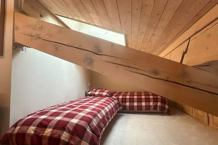 Ganze Wohnung, Soul Megeve: Panoramablick, Kamin & Parkplatz in Megève, Pays du Mont-Blanc