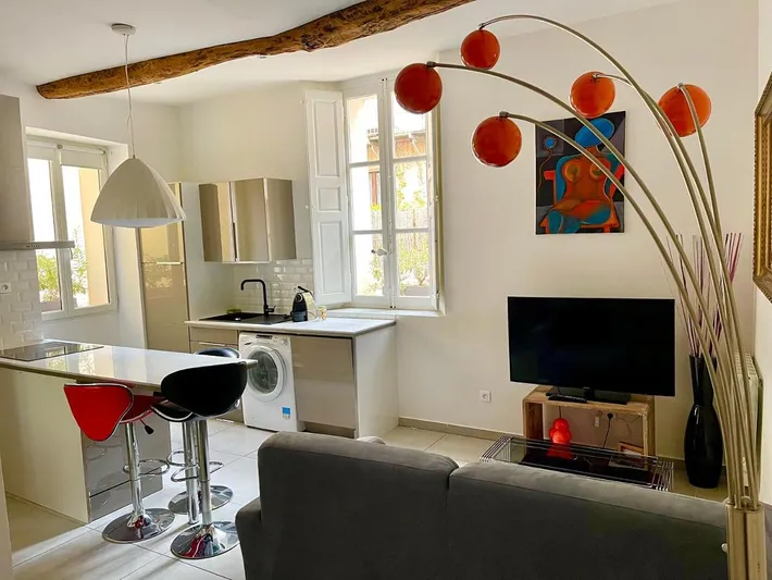 Apartamento de vacaciones para 2 personas, con vistas y jardín - 1