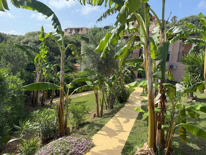 Ferienwohnung für 4 Personen, mit Terrasse und Garten