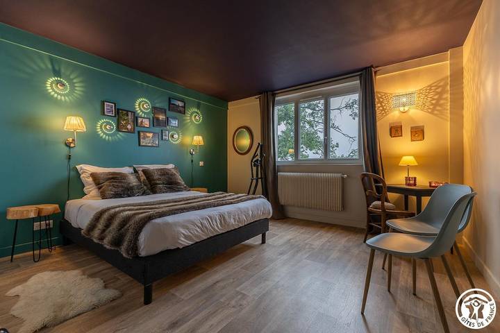 Gîte pour 2 personnes, avec Jardin et Vue