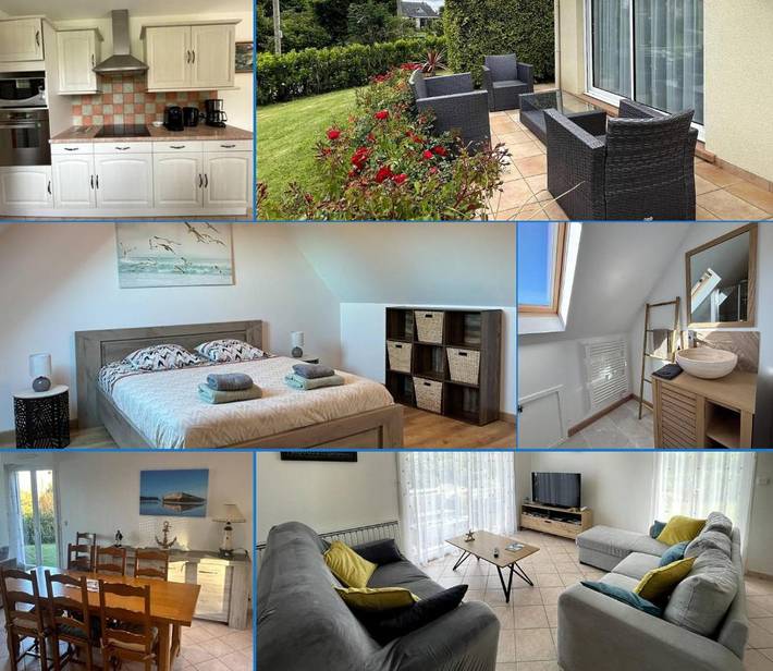 Location de vacances pour 8 personnes, avec vue et jardin, animaux acceptés à Sainte-Honorine-des-Pertes - 2