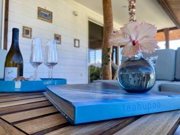 Villa pour 4 personnes, avec vue et jardin dans Mo'orea