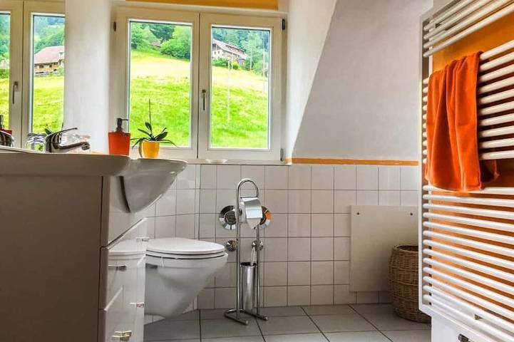 Ganze Wohnung, Wohlfühl-Dachgeschosswohnung mit Terrasse, Whirlpool, Kamin - Wohnung B in Neuenweg, Kleines Wiesental