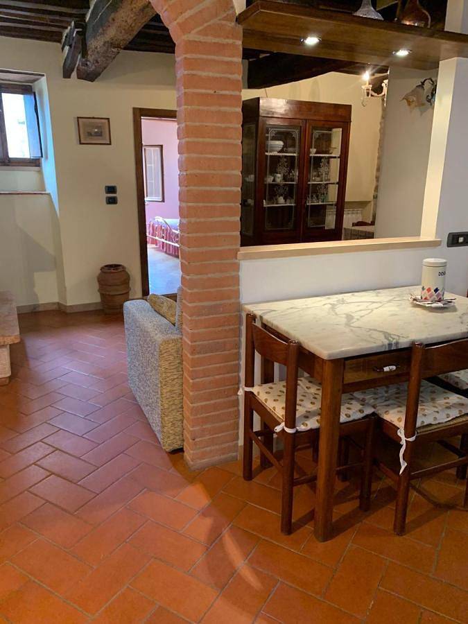 Ferienwohnung für 4 Personen, mit Terrasse und Ausblick in Campiglia d'Orcia