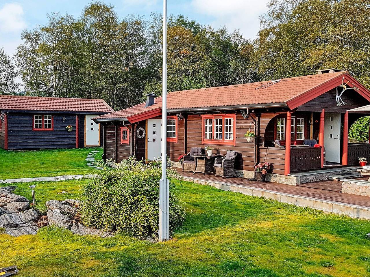 Meeresruhe im Freifjord in Kristiansund, Nördliches Fjordnorwegen