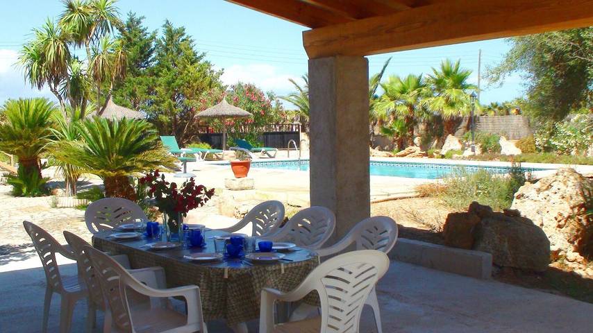 Finca für 8 Personen, mit Garten und Balkon in Campos - 4