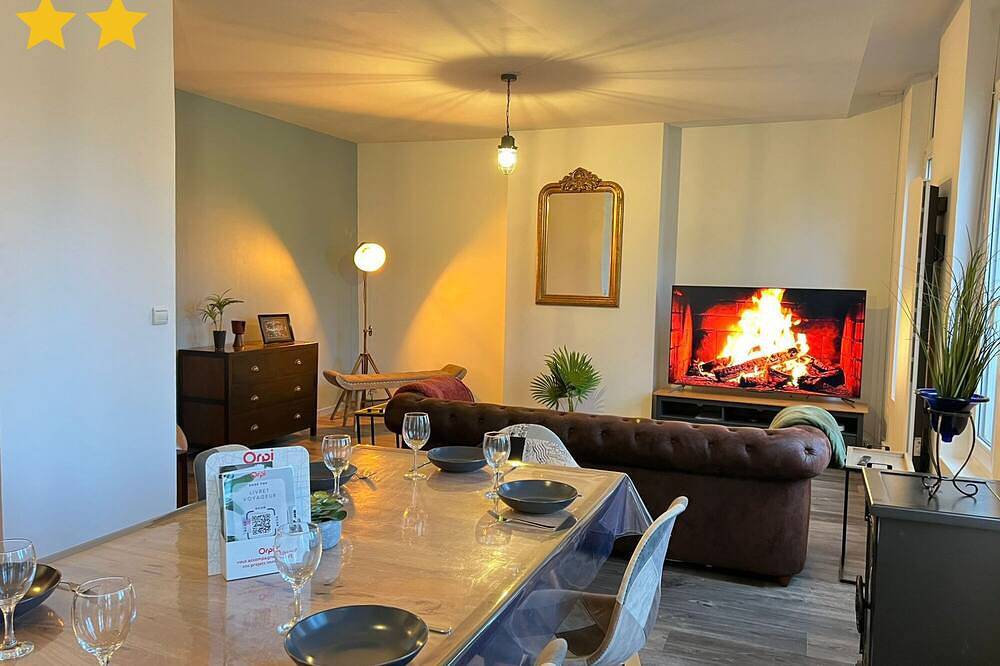 Ganze Wohnung, Le Roof Top-Apartment-Apartment-Ensuite in Calais, Calais und Umgebung