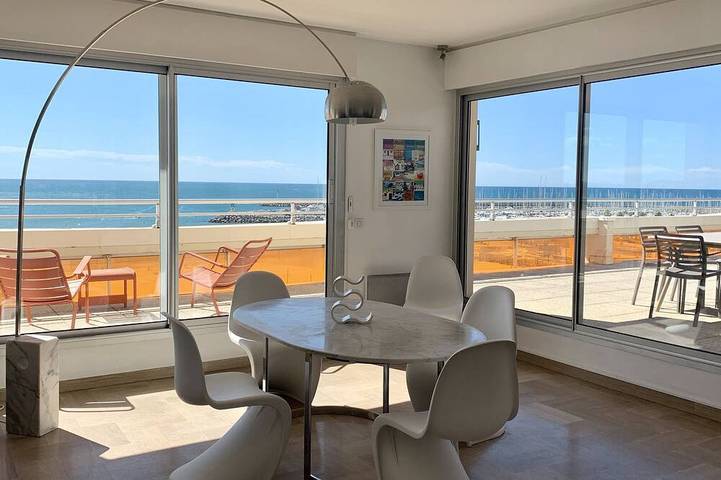 Ferienwohnung für 6 Personen, mit Terrasse in Palavas-les-Flots