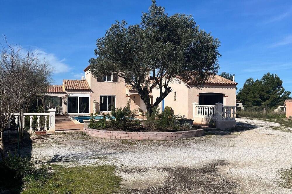 Villa cloturé dans domaine de 1500 m² avec grande piscine in La Palme, Côte d'Améthyste