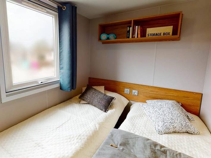 Camping Siblu Domaine de Litteau - Funpass inclus - Mobilheim 8 personen - Wohlbefinden 3Zi 8P Signature ohne Klimaanlage in Saint-Hubert-des-Biards, Bayeux und Umgebung