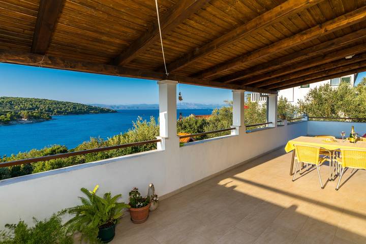 Ferienwohnung für 4 Personen, mit Balkon/Terrasse