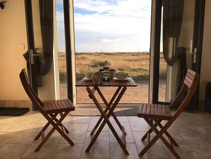 Holiday rental for 3 people, with garden, with pets in Dungeness