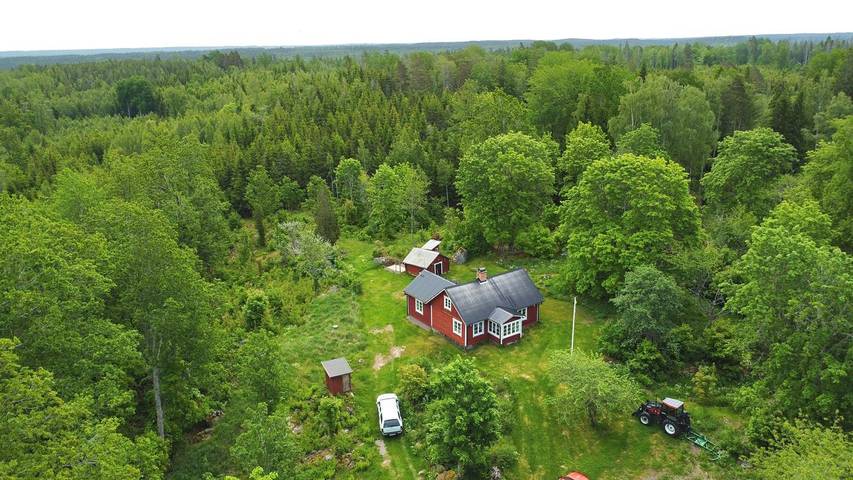 Ferienhaus für 6 Personen, mit Garten in Hultsfreds und Umgebung