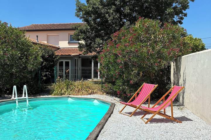 Casa de vacaciones para 6 personas, con piscina y jardín, Se admiten mascotas - 1