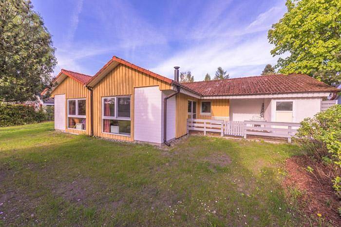 Bungalow für 4 Personen, mit Terrasse und Garten sowie Sauna