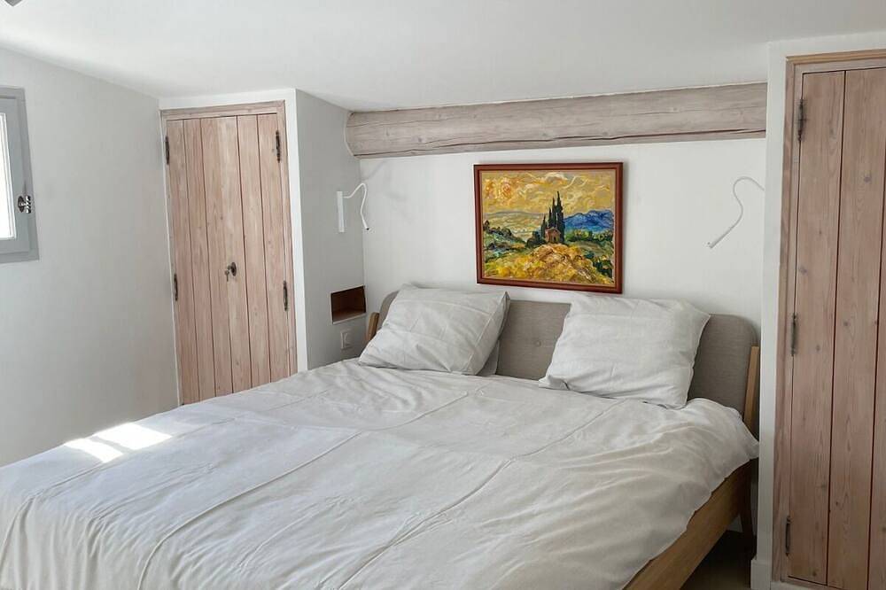 Provence modern house (air conditioning), swimming pool with panoramic view in Goult, Regionaler Naturpark Luberon