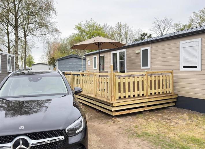 Chalet voor 6 personen, met Terras in Lauwersoog