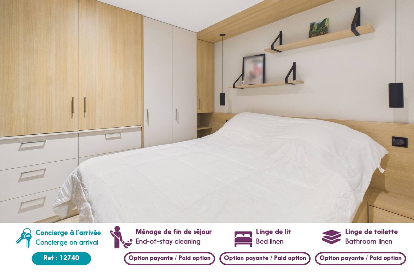Appartement entier, Vue imprenable sur l'océan, séjour pour 2 in Saint-Hilaire-de-Riez, Vendée