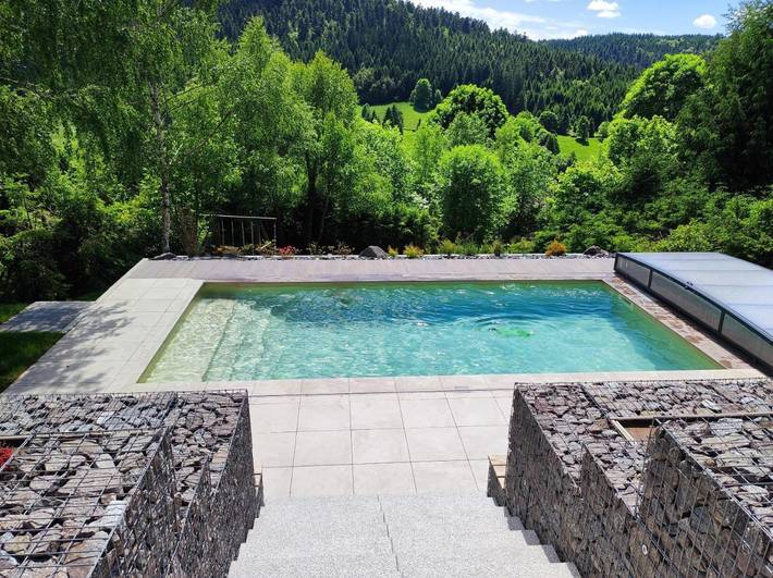 Chalet pour 8 personnes, avec Balcon et Terrasse ainsi que Jardin et Piscine à Ban-sur-Meurthe-Clefcy