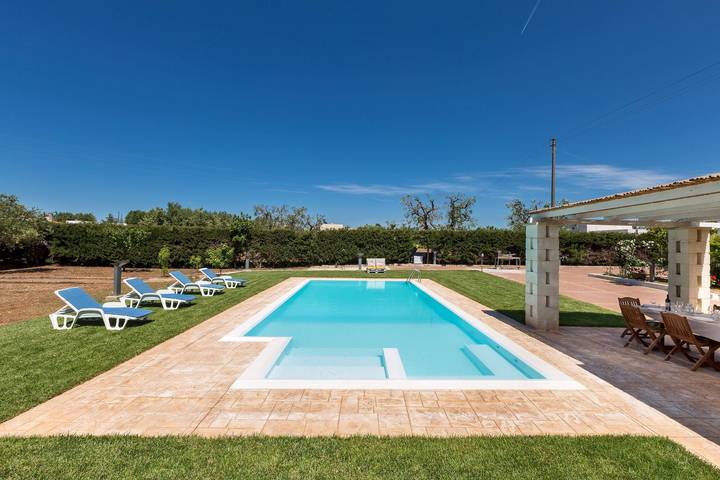 Ferienhaus für 12 Personen, mit Garten und Pool in San Vito dei Normanni - 3