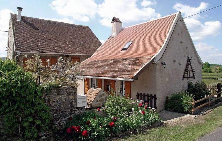 Gîte pour 4 personnes, avec Terrasse ainsi que Jardin et Vue