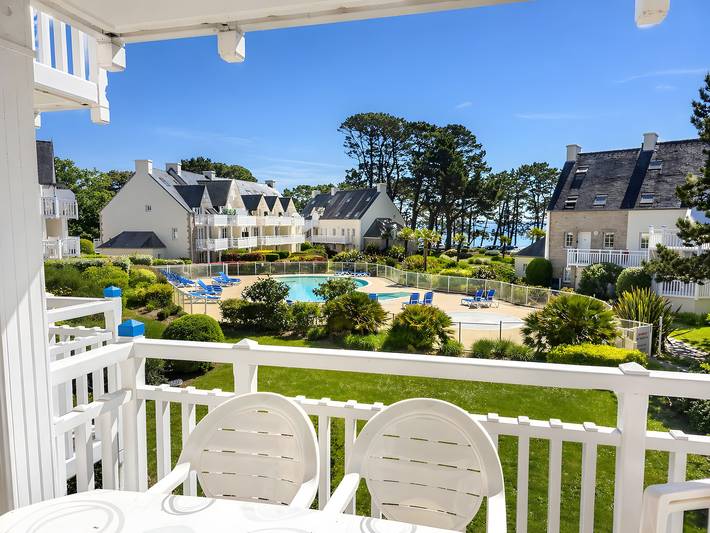 Location de vacances pour 4 personnes, avec Balcon et Jardin
