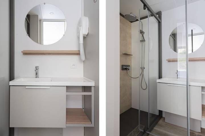 Caravane pour 2 personnes, avec jardin et terrasse dans l' Isère - 4