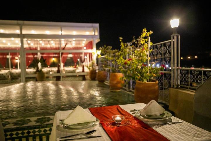 Maison d’hôte pour 2 personnes, avec sauna et vue ainsi que piscine et jardin dans Fes Al Bali - 3