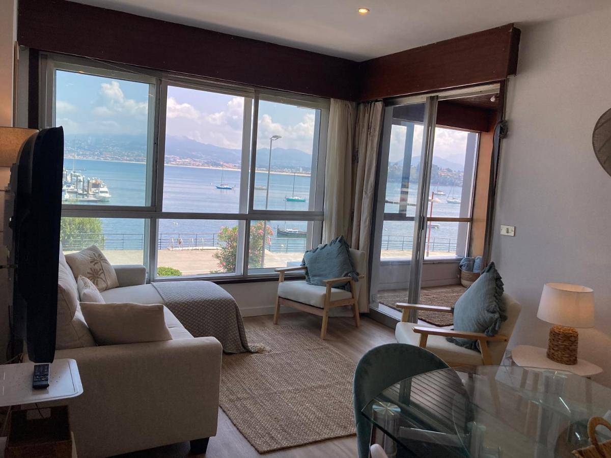 Apartamento entero, Precioso piso en Baiona con vistas al mar in Praia de Santa Marta - Areal de Santo Estevo (Baiona), Baiona