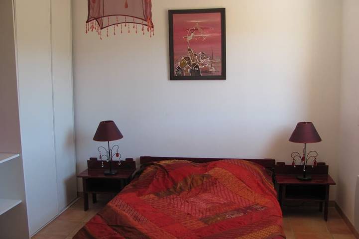 Villa with sea and mountains in the Gulf of Liscia in Tiuccia, Calcatoggio