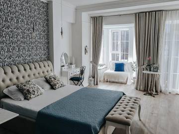 Chambre d’hôte pour 3 personnes, avec vue et balcon à Odessa