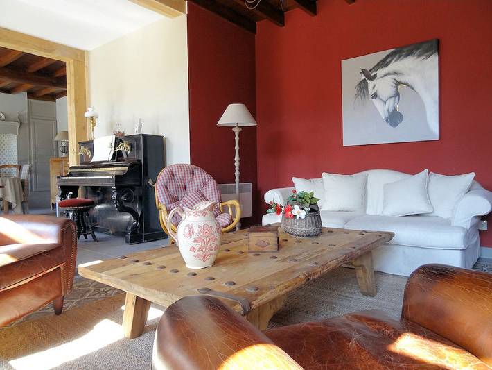 Gîte pour 5 personnes, avec terrasse et jardin dans Remilly-Wirquin