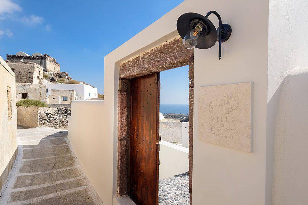 Villa di Capo - Villa Antonis mit privatem Pool in Akrotiri, Santorin