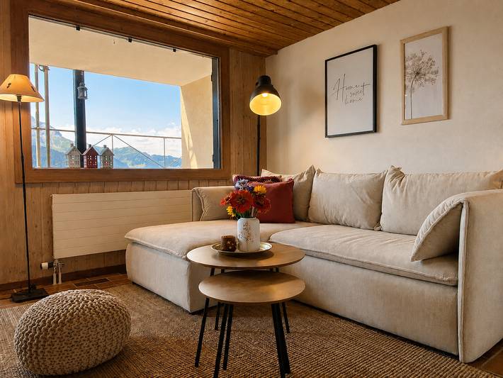 Appartement entier, Arsets 306.12 - charmant et confortable 2.5 pièces avec vue sur les montagnes in Gryon, Alpes Vaudoises