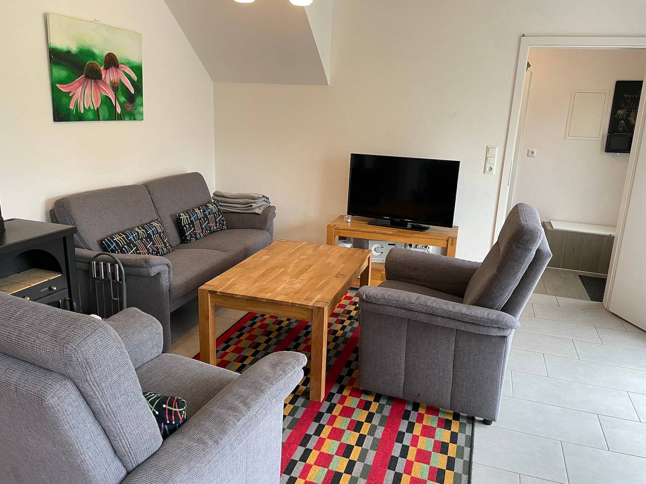 Ferienhaus 'Linden' mit gemeinschaftlichem Garten und Wi-Fi in Hage, Norden und Umgebung