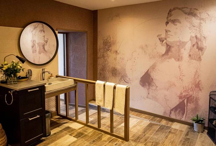 Location de vacances pour 6 personnes, avec piscine ainsi que jardin et vue, animaux acceptés à Roquemaure - 3