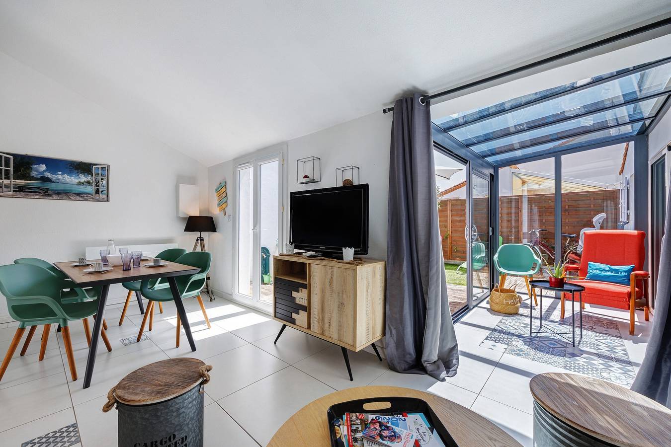 Maison de vacances « La Petite Vague » avec terrasse privée et jardin privé in Saint-Hilaire-de-Riez, Vendée