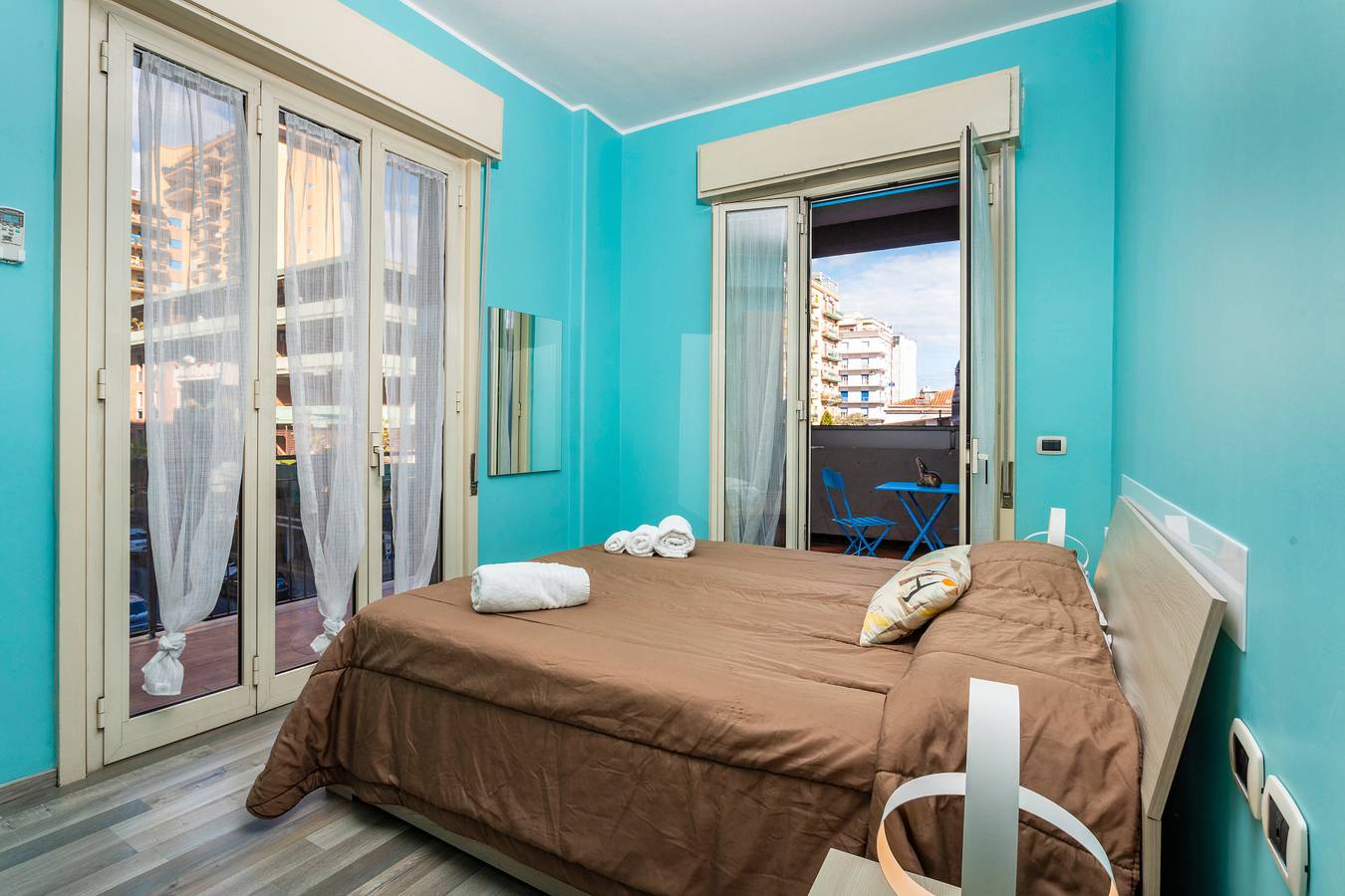 Pokój dla 2 osób z balkon in Katania, Prowincja Katania