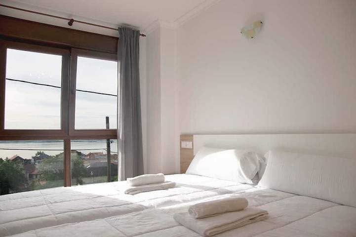 Ganze Wohnung, Apartamentos Terramar Boiro With sea views in the Ría de Arousa (Galicia) in Praia de Escarabote (Boiro), Rías Baixas