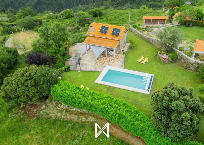 Casa rural para 4 personas, con Terraza y Jardín además de Piscina y Vistas en Vale de Cambra - 4