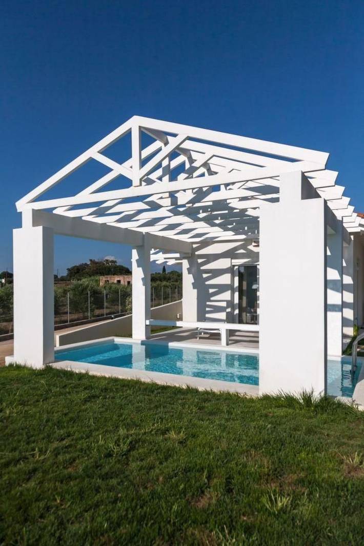 Bungalow für 4 Personen, mit Pool und Garten auf den Peloponnes - 3