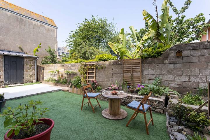 Appartement de vacances pour 2 personnes, avec jardin à Saint-Malo